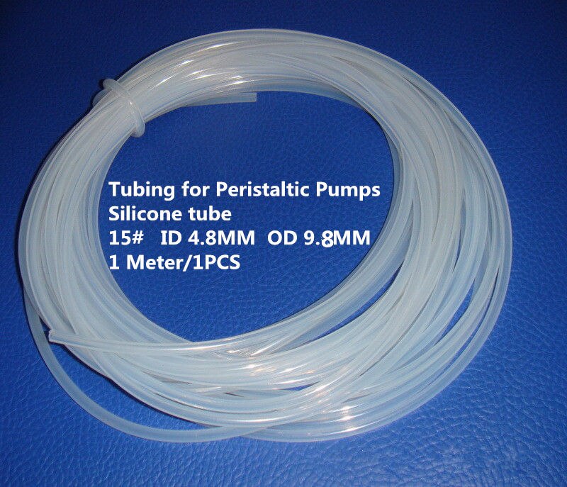 1PCS PPT03 Transparent Hose 13#/14#/15#/16# Tubing for Peristaltic Pumps Silicone tube Power Tube 1Meter: 15