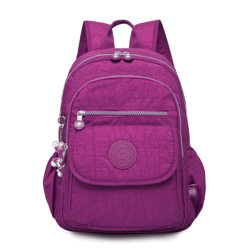 femmes deux épaule sac filles enfants école sacs à dos sacs pour garçons cartable sac à dos Mochila Colegio Mochilas Escolares: Fuchsia