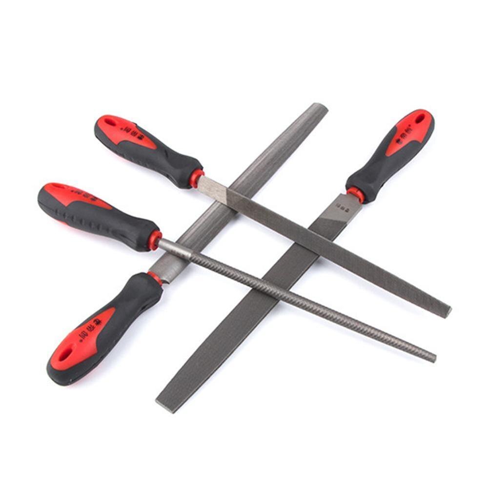1PC Medium-Toothed Metal Files Set For Metalworking File Flat Half-Round Square Round Rasp Triangle Woodworking Steel N1P1
