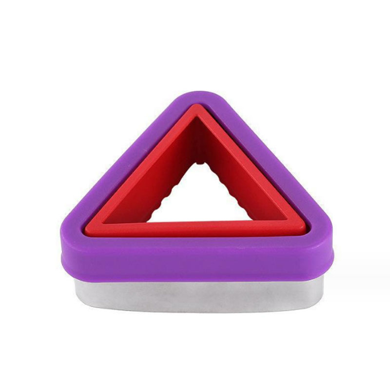 Sandwich Cutter for Kids Biscuit Cutter Uncrustables Sandwich Maker DIY Mold Cutters Food Picks for Kid Lunch Lunchbox Bento Box: PURPLE