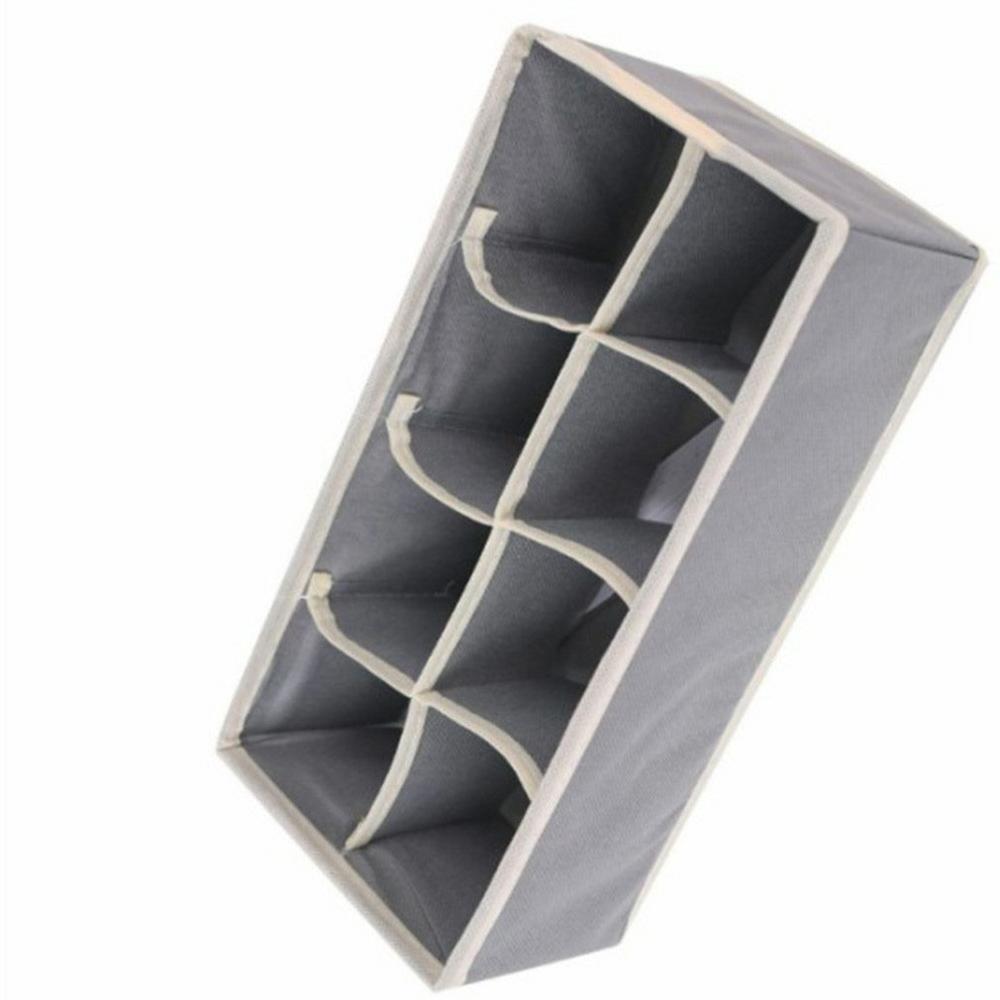 Składane szuflady organizery schowek etui na biustonosz krawaty bielizna skarpetki szalik organizery szuflady szary