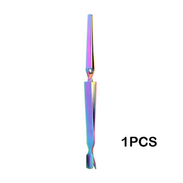 Stainless Steel Multi-Function Nail Clip Shaping Tweezers C Curve Nail Pinching Clips Nails Art Pinching Tool Clip: 02