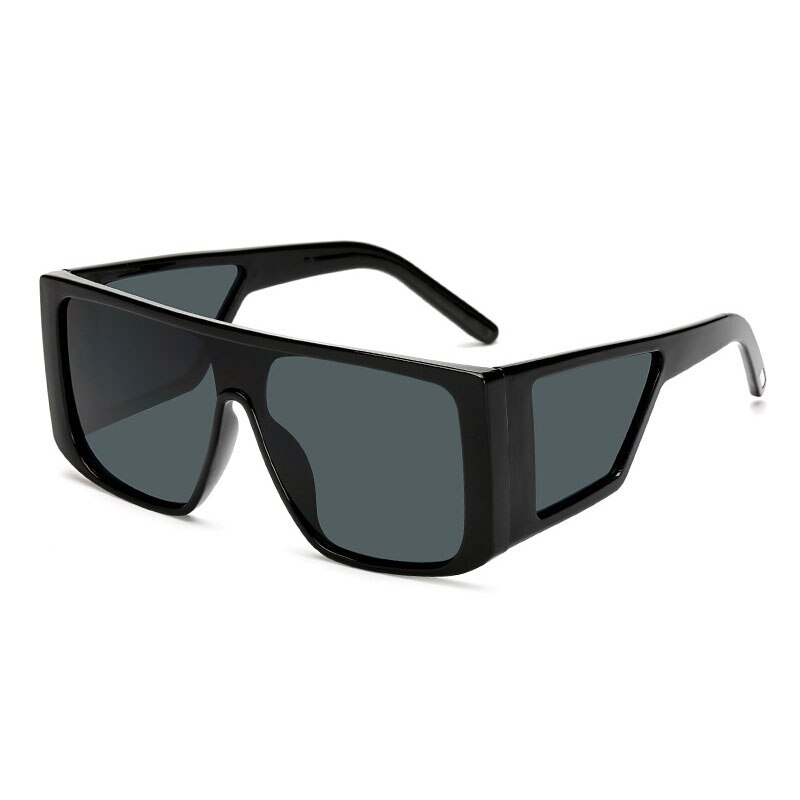 Mærke overdimensionerede solbriller kvinder mænd firkantede beskyttelsesbriller  uv400 nuancer briller gafas oculos de sol: 01