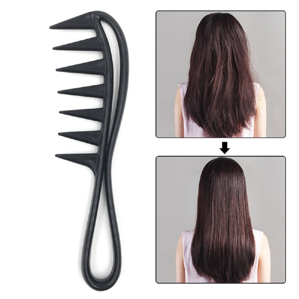 1 pièces 18.5cm Portable magique poignée enchevêtrement démêlant noeud gratuit douche cheveux brosse peigne douche Salon style dompteur outil: other