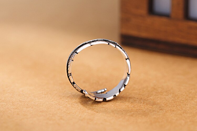 Luxe Creatieve Stijl Boho Veer Ringen Voor Vrouwen Verstelbare Ring Charm Sieraden