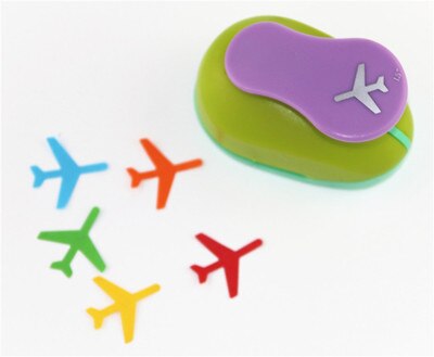 1.5 inch(3.2cm) Airplane Shape hole punch greeting card making tools handmade DIY scrapbook craft for children