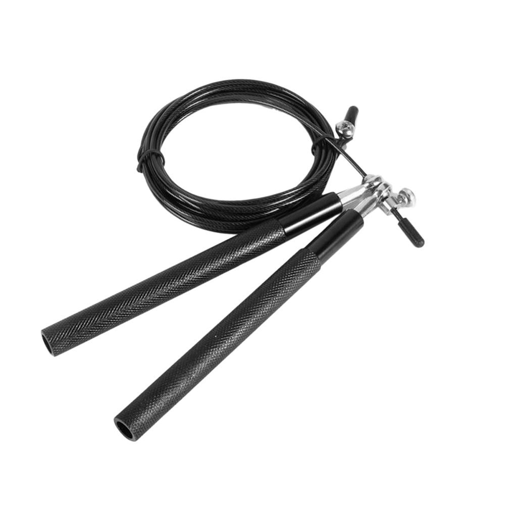 3 Meters Bearing Skipping Rope Fitness Training Jumping Rope Double Shaking Game Metal Aluminum Handle shipp