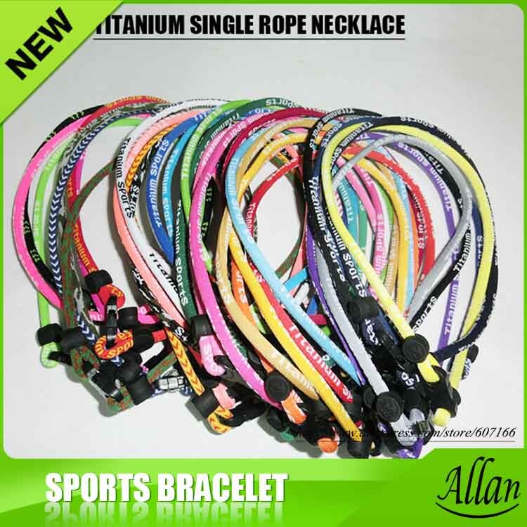 Enkele titanium ketting sportketting voor honkbal softbal voetbal voetbal volleybal basketbal