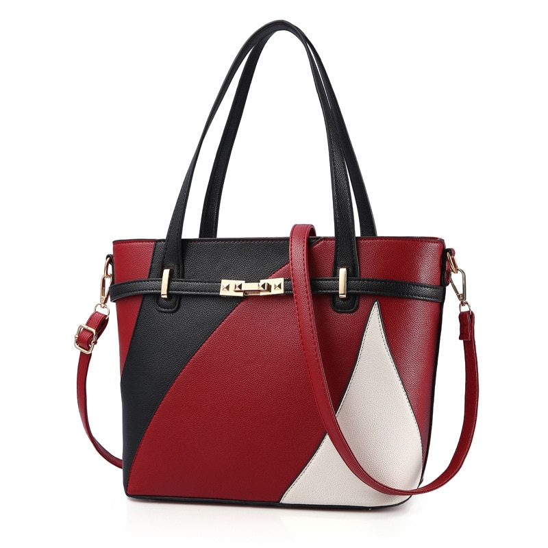 YINGPEI femmes sac Vintage décontracté fourre-tout Top-poignée femmes Messenger sacs épaule étudiant sac à main sac à main portefeuille en cuir