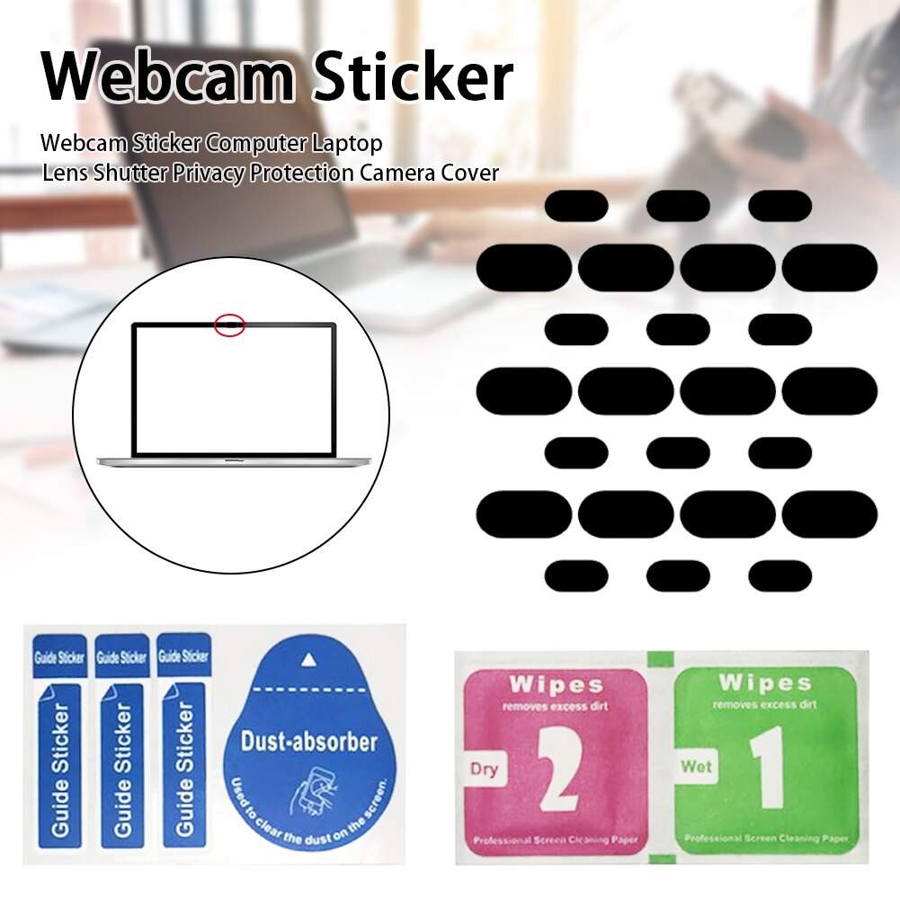 Privacy Bescherming Webcam Sticker Laptop Lens Computer Camera Cover Antispy Ultra Dunne Universele Tablet Wasbare Sluiter