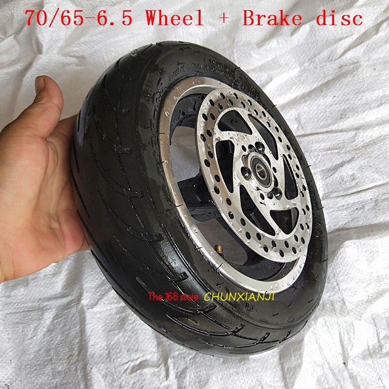 thumbnail image 2 of Electric Scooter Front Wheel, 10 Inch 60/70‑6.5 Front Wheel With Vacuum Tubeless Tire Compatible For 9 G30 Electric Scooter 2 of 12