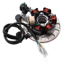 Motocicleta estator del Magneto apto para (si LIFAN 140cc Kick-start motor) KAYO BSE Pit Pro de fabricación de suciedad Pit Bike piezas eléctricas