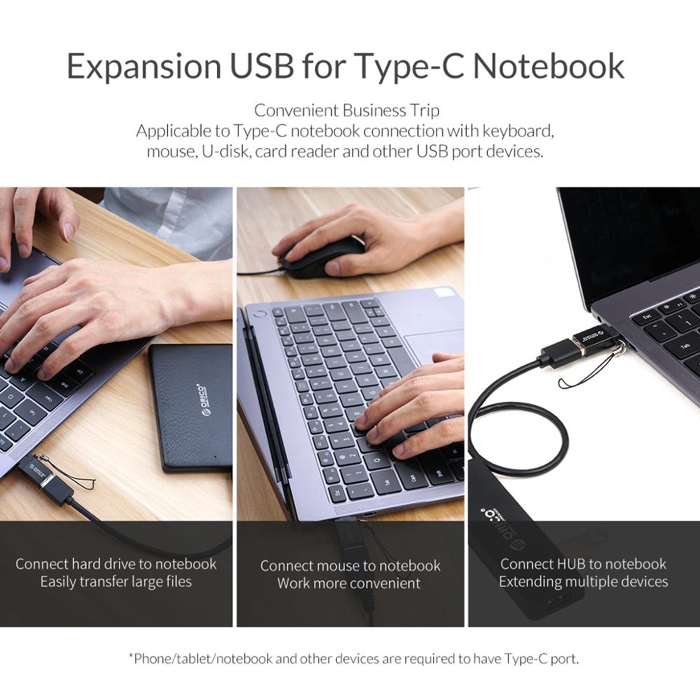 ORICO OTG USB typ C adapter mikro USB robić typu C OTG złącze robić telefonu Macbook laptop ładowarka typ synchronizacji danych konwerter USB 3.0