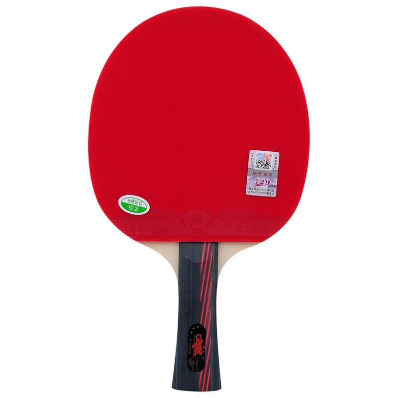 729 Friendship 3 Star 4 Star Pips-in Table Tennis Racket For Ping Pong Shakehand Long Handle: 3 star long handle