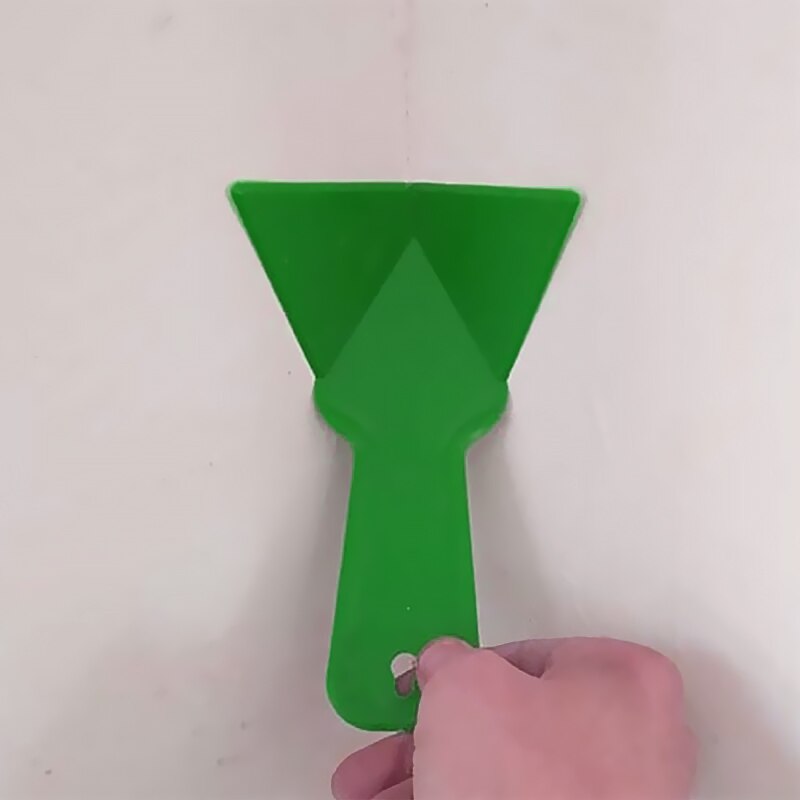Espátula para esquinas de yeso de plástico de 10 uds, espátula para masilla, cuchillo, acabado, limpieza, estuco, herramienta constructora de eliminación, raspado de barro Diatom