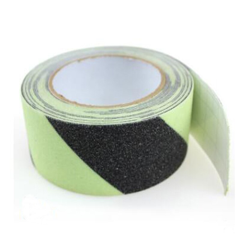 5cm x 5m Incandescente Adesivi Opaco Antiscivolo Strisce Riflettenti per il cinema scala di Sicurezza Impermeabile Nastri di Avvertimento Pavimento adesivi