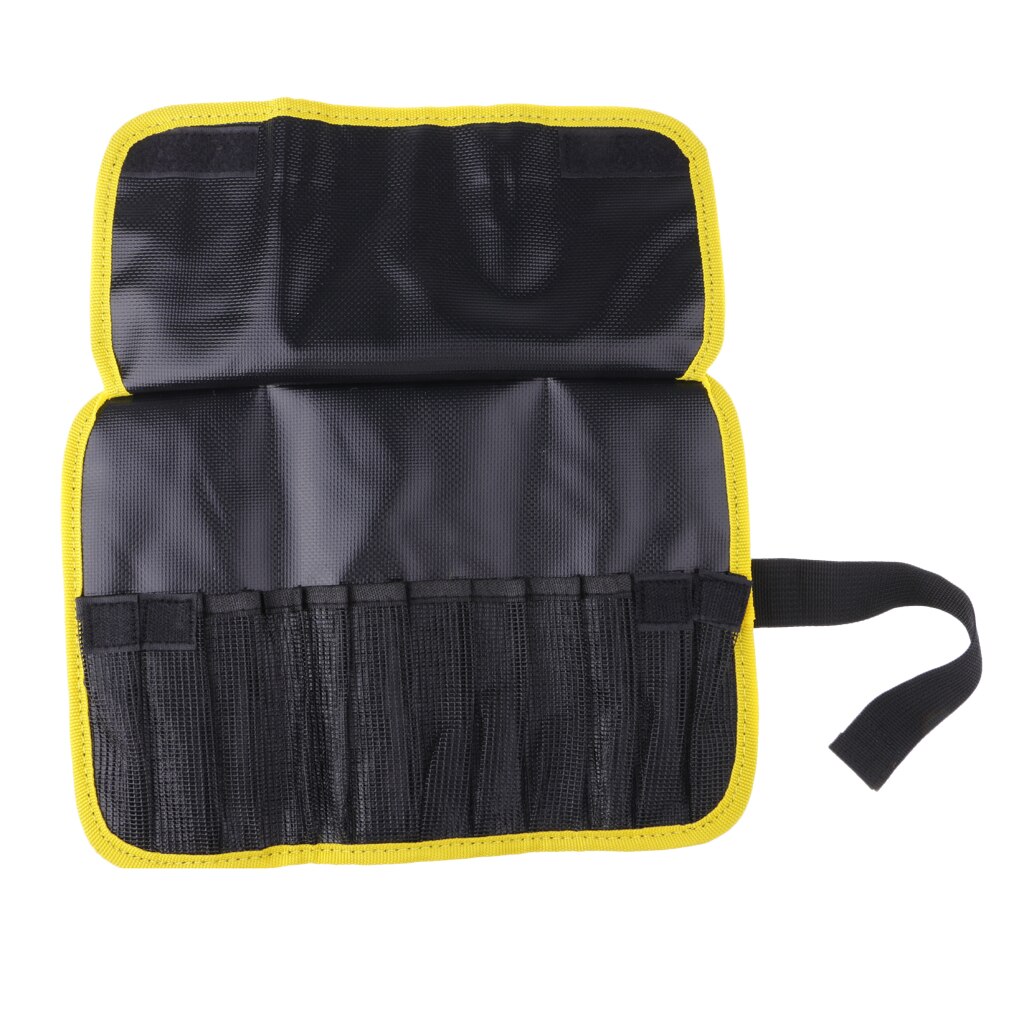 Bolsas para Señuelos de Pesca, bolsa para equipo de aparejos con 12 agujeros, organizador de antivuelco para agua salada