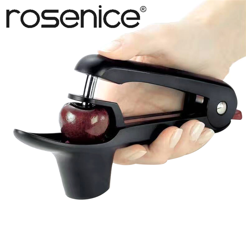 ROSENICE Cherry and Olive Pitter Tool Cherry Pitter Remover Corer Red Dates Olives Pit Easy Removal Core Seeder