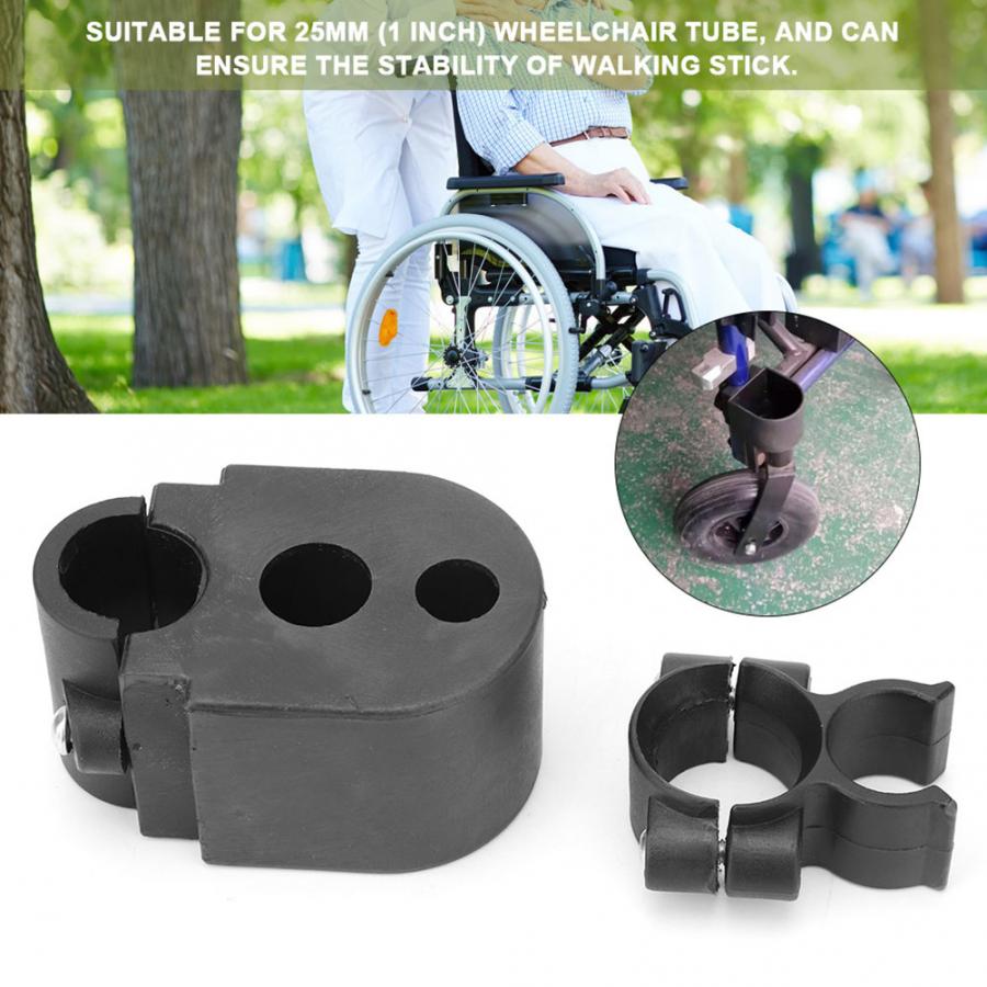 Slidstærkt kørestol gåpind rack beslag krykkeholder elektrisk scooter tilbehør til ældre rullator rullestol tilbehør