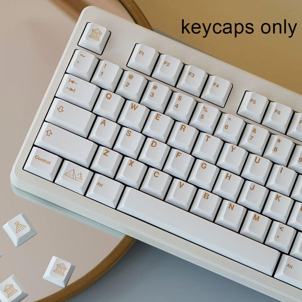 1 Set GMK Minimall Zivilisationen Tastenkappen PBT Farbstoff Subbed Key Caps Profil Keycap Mit ISO Geben 6U 6,5 U 7U spacebar