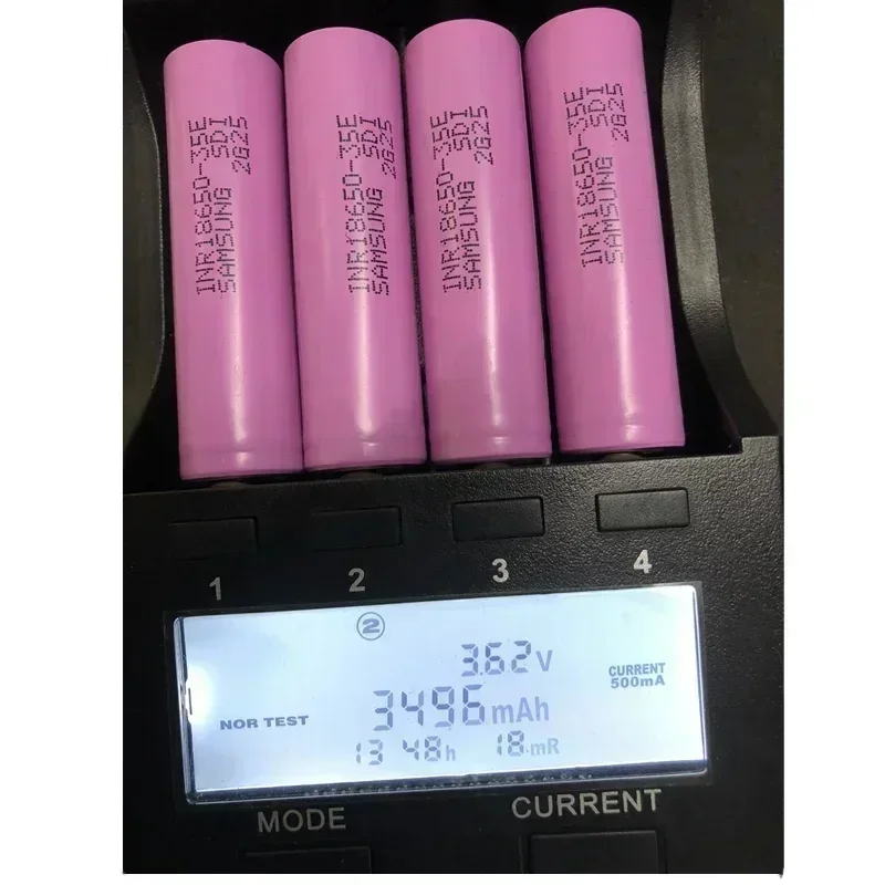 100% Originele 35E 20A Ontlading Oplaadbare Batterij 3500mAh INR18650 35E 1-200pcs Voor Zaklamp batterijen 3.7V Li-Ion Batterij