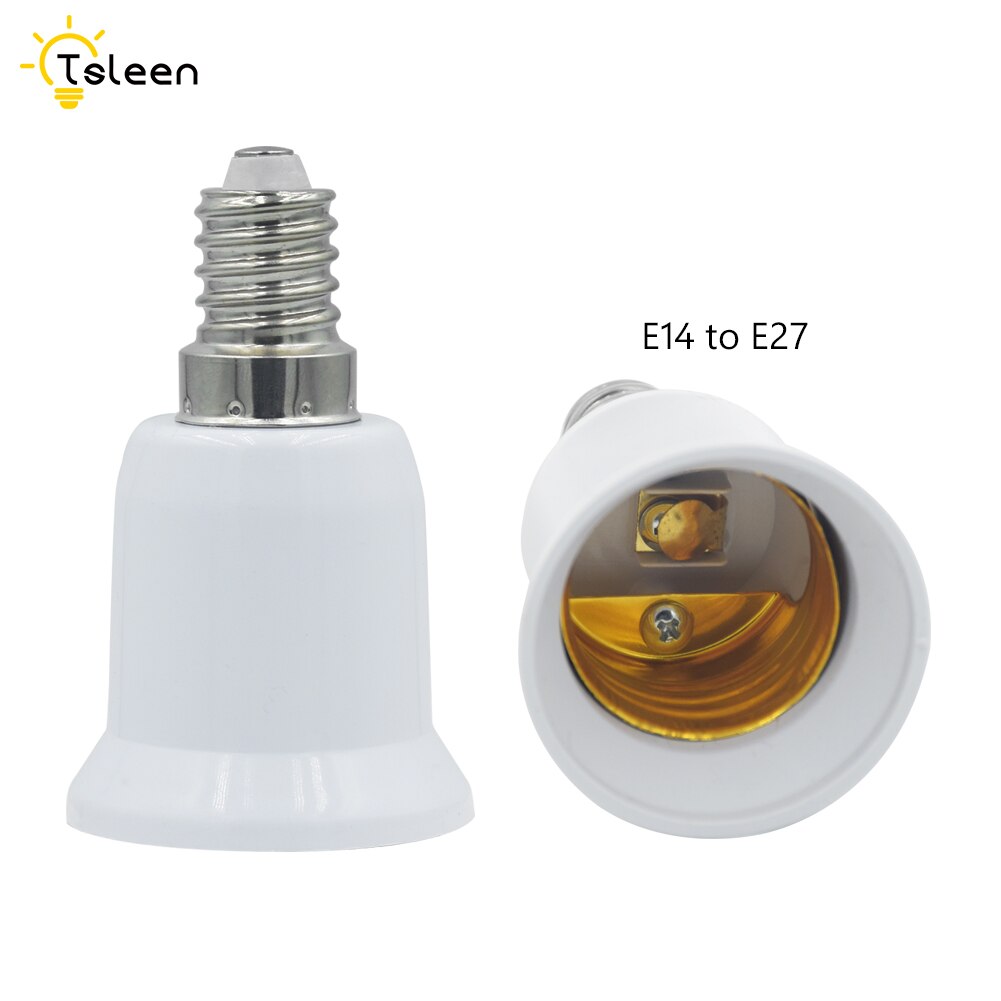 E27 ac 110v 220v 240v led scenelys/lampe rgb festlys 3w fargerike pærer dj lysshow automatisk roterende lamper romantisk lampada: E14 to e27 adapter