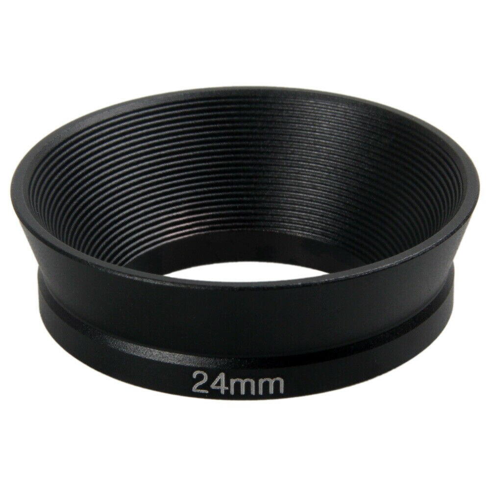 eTone 24mm Screw-in Special Metal Lens Hood Shade For Rollei 35 35T 35TE Film Camera