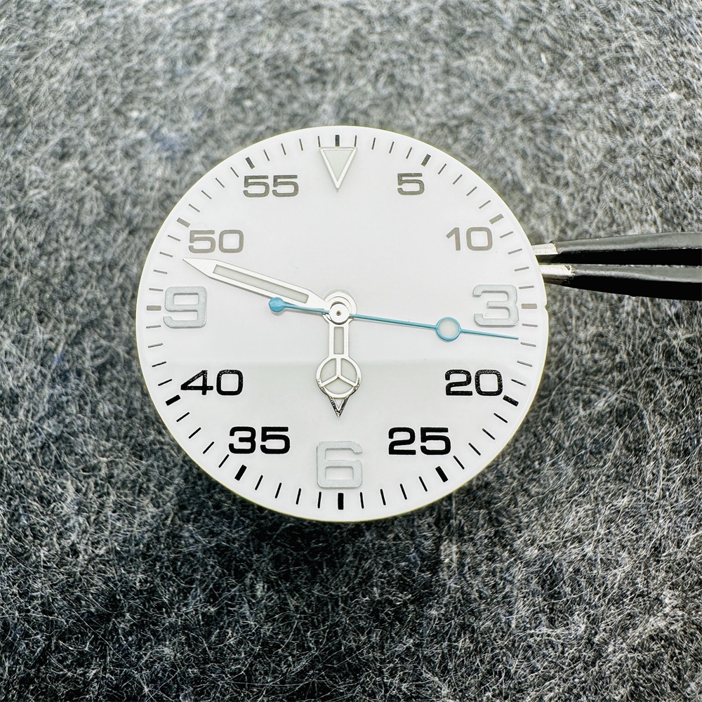 Esfera de reloj Digital de 29MM con manecillas, accesorios de reloj luminosos verdes, esferas de reloj para movimiento 8215 8200 8205 821A 2813: Multicolor