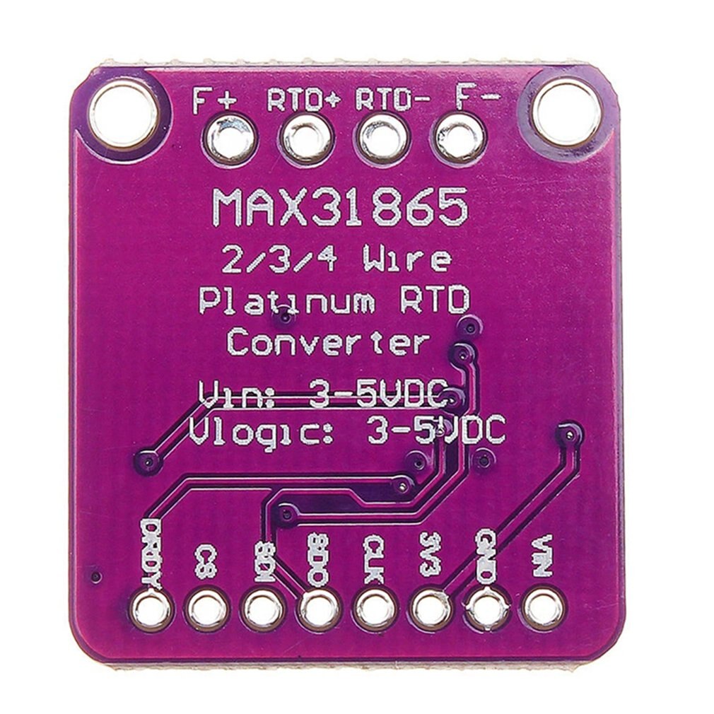 MAX31865 Platinum Resistance Temperature Detector Module RTD Sensor PT100 And PT1000 Temperature Sensor