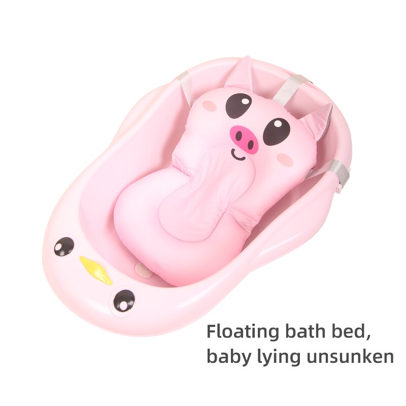 Bébé bain siège Support tapis pliable bébé baignoire coussin et chaise -né baignoire oreiller infantile anti-dérapant doux confort corps coussin