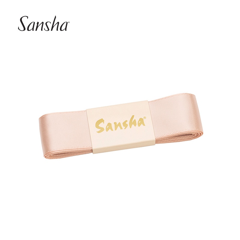 Sansha Satin Ballet Ribbon For Pointe Shoes Pink