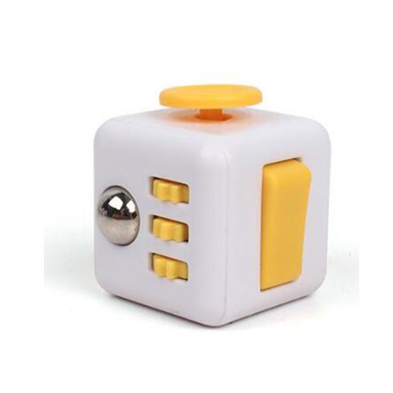 Plastic Focus Gaming Dice Toy Anxiety Stress Relief Attention Decompression for Children Adult Fidget Joystick: Style I