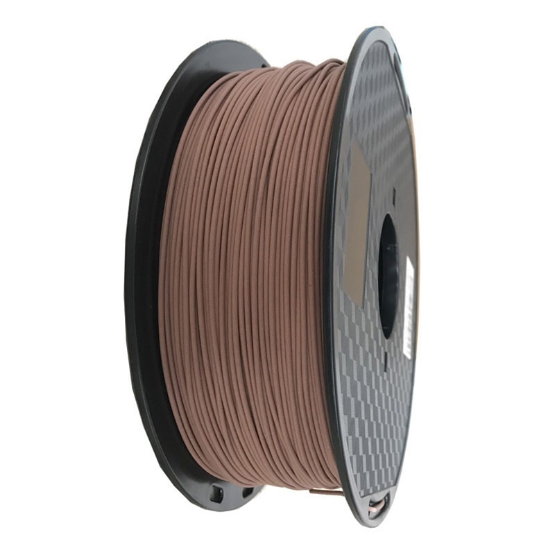 0,5Kg Holz PLA 3D Drucker Filament 1,75mm 500g Mahagoni Holz Farbe 3D Druck Materialien Liefern PLA dunkel licht Holz