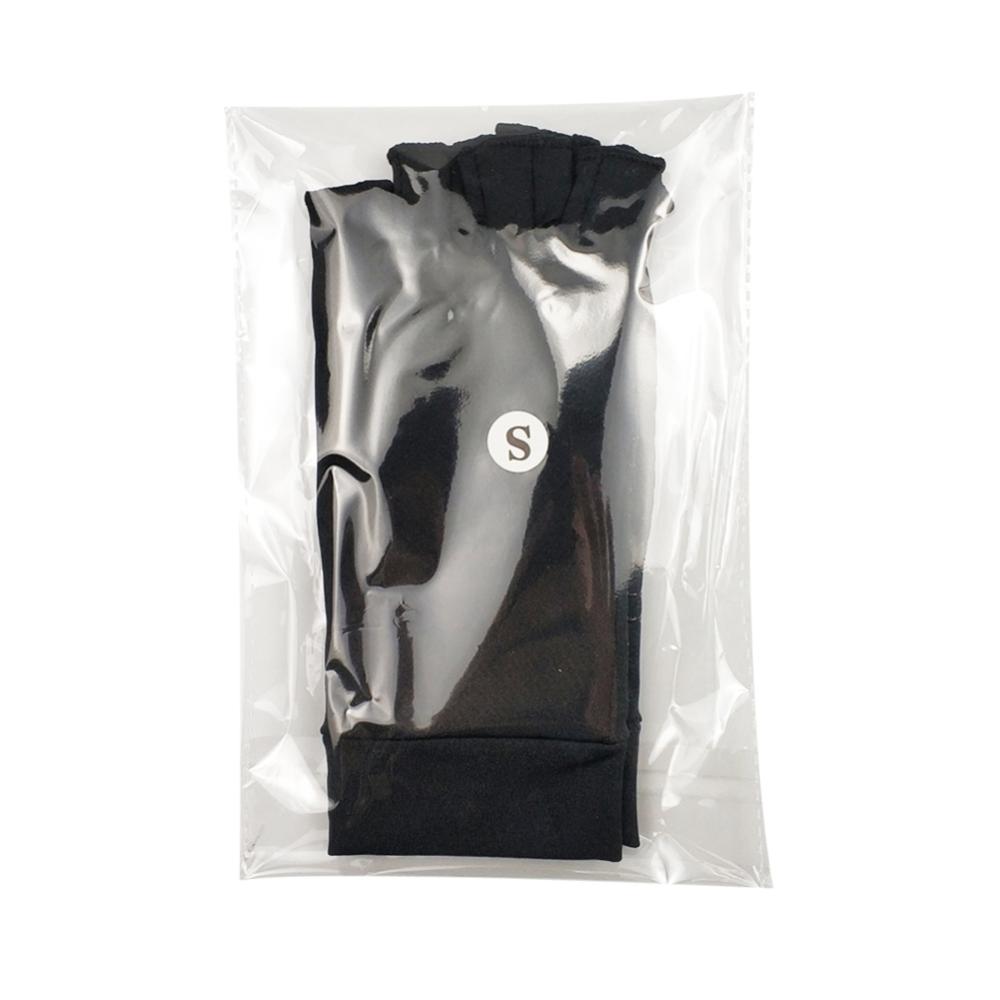 1 paar-Koper beklede Compressie Polyester fiber + Spandex Handschoenen Sport Half Vinger Ademend Elastisch Herstel Hand