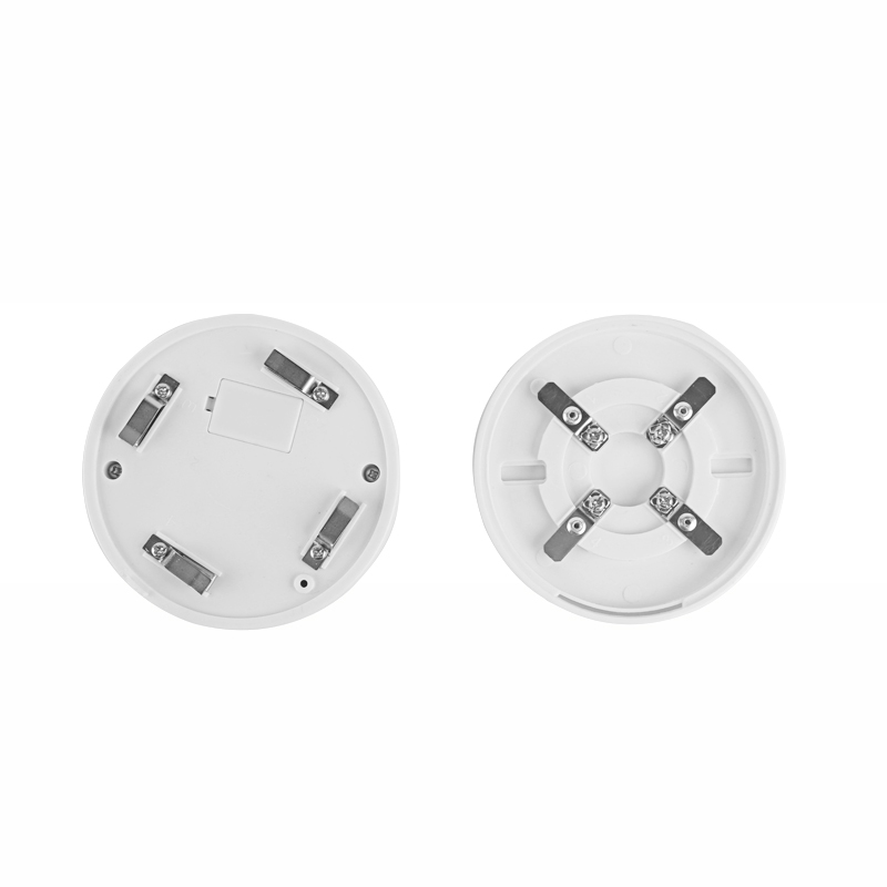 4 Wire Smoke Detector High Sensitive Fire Smoke Alarm Photoelectric Home Office Security Alert Detector