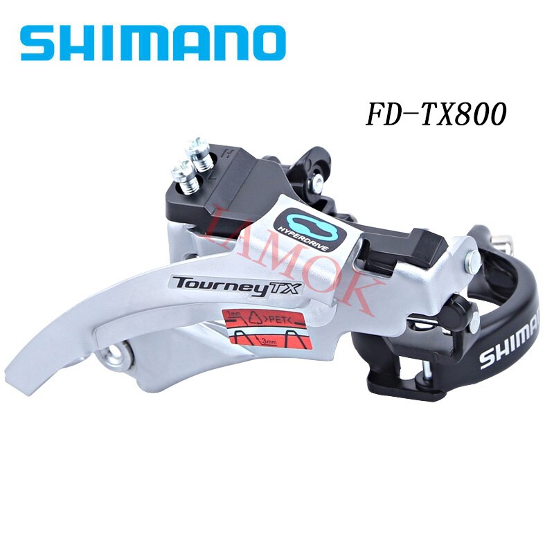 SHIMANO TOURNEY – dérailleur avant de vtt TX FD-TX800, Iamok, 3x8/7 vitesses