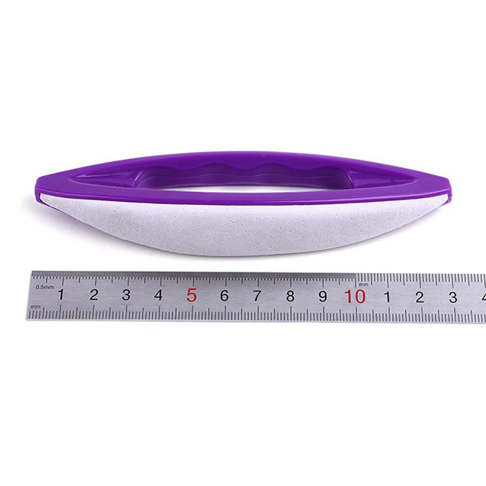 1pc bærbare fåreskinds neglevoksblok buffer neglekunst pleje polish manicure tips filer pedicure cuticle remover værktøjer