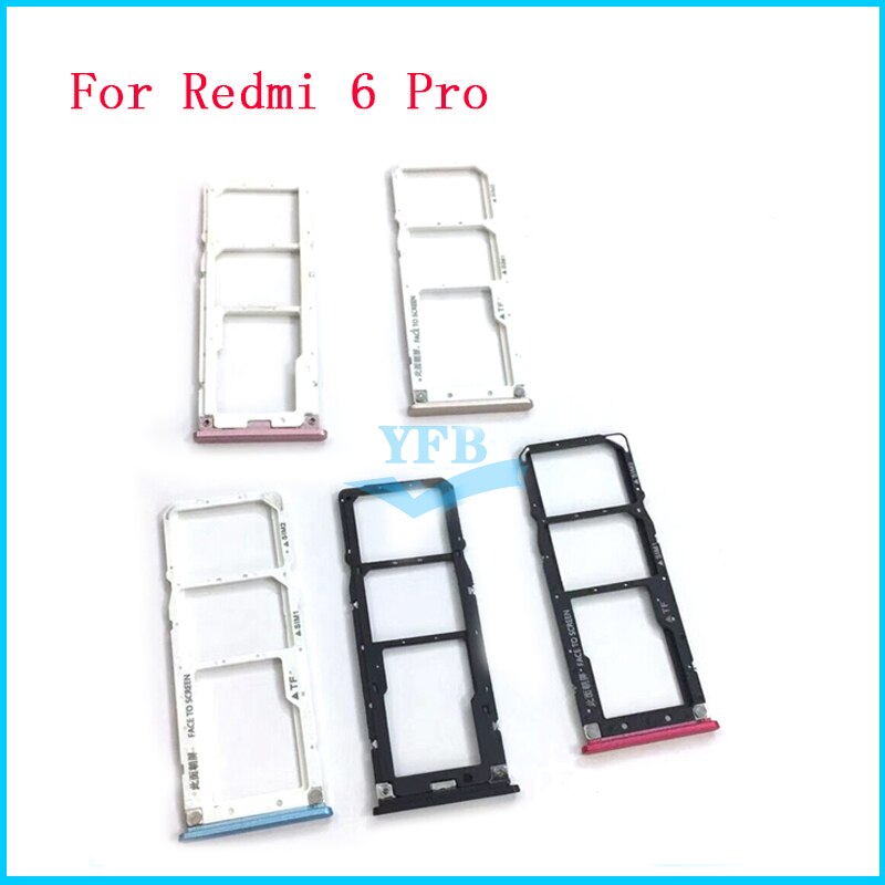 Sim Karten Adapter Für Xiaomi Redmi Hinweis 6 Pro Sim Tray Halter Reparatur Teile