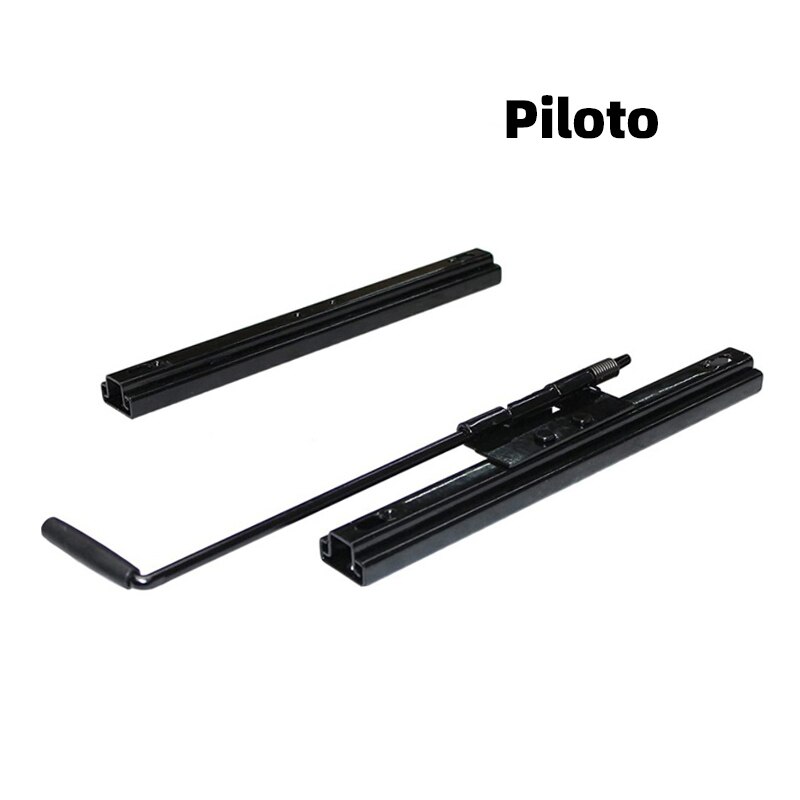 MODAUTO EUROPA S.L. Accesorios Coche. Guias Correderas para Bases de Asiento Ríeles y Carrileras Adaptable con Palanca Modelo G469A Longitud 32cm Ancho 3.5cm: G469AL-PILOTO