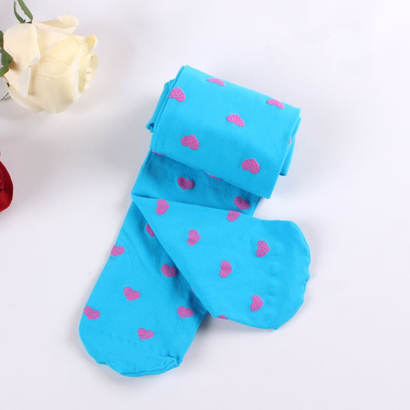 Lote de 10 pantimedias de primavera Color caramelo para niños medias de baile ballet para niñas medias de terciopelo Blanco sólido pantimedias para niños: blue