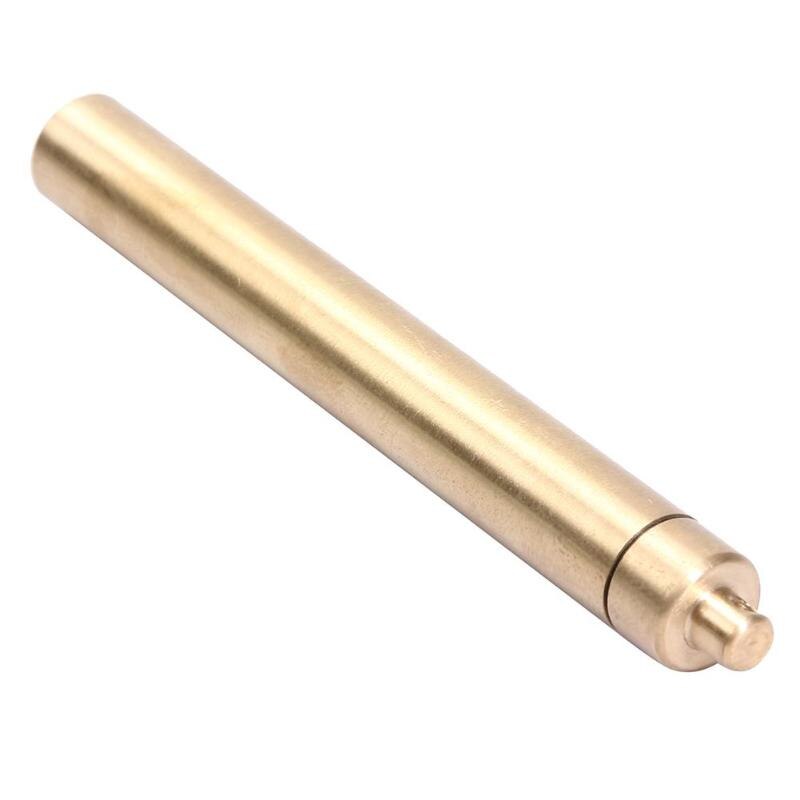 Ti Alloy Waterproof Canister Toothpick Holder Capsule Seal Bottle Keyring