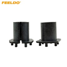 FEELDO 2 stks Auto H7 HID Xenon Lampen Installatie Socket Adapter Holder Mazda 3/5/6/MX-5/CX-7/RX-8 Bulb Adapter # CA1368