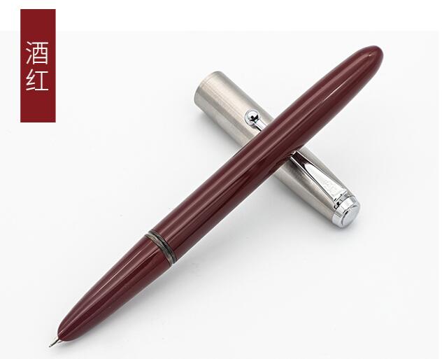 Jinhao 51a 0,38mm brunnen stift holz tinte stifte transparent stift für schule schriftlich pluma fuente büro liefert stylo Feder: VB / 0.38mm