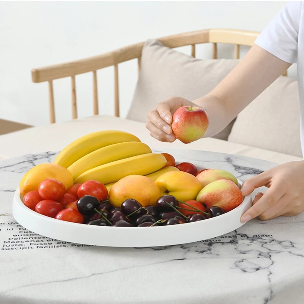 360 Rotation Non-Skid Spice Rack Pantry Cabinet Turntable with Wide Base Storage Bin Rotating Organizer for Kitchen Seasoning