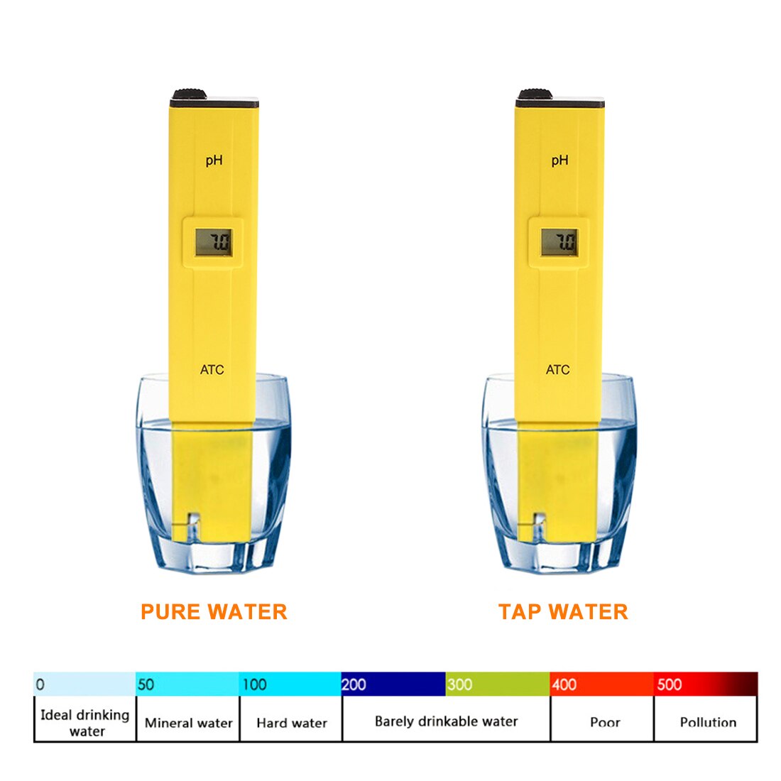 PH-009 PH Meter Water Tester Acidity Tester Water Pool Aquarium Hydroponics Home PH Measurement PH 0-14