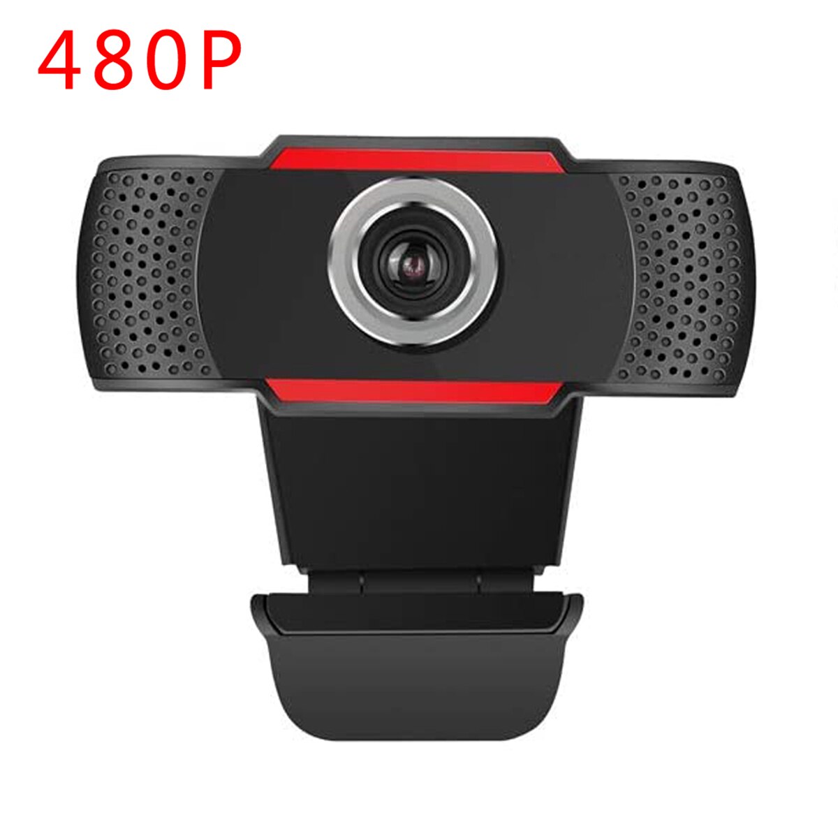 1080P hd Video Conference Camera Webcam Computer Camera with Noise Reduction Microphone USB for Video Meeting Online Training: 480P