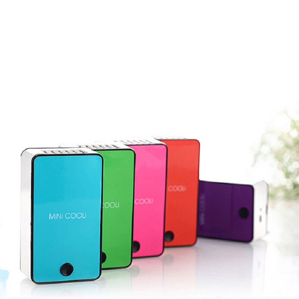 1PC USB Cooling Phone Shaped Handheld Mini Air-Condition With Stand For Students Air-Condition Fan For Car