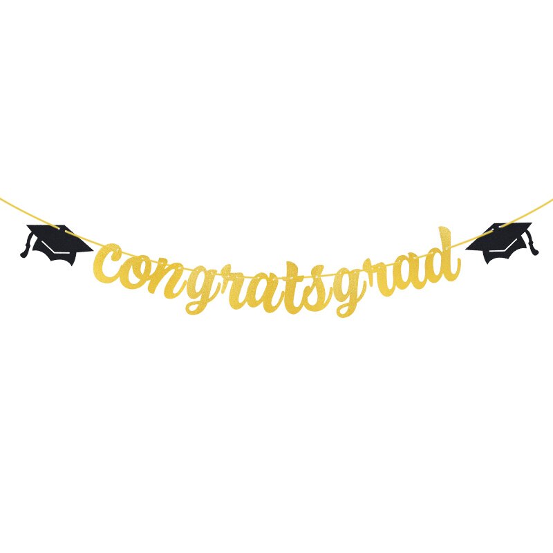 Congrats Grad 2022 Graduation Celebration Party Decorations Congrats Balloon Banner Student Class of 2022 Decor: Y03