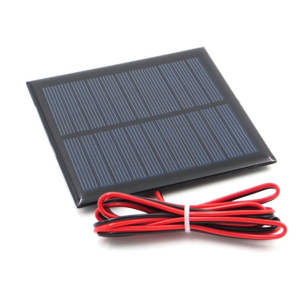 5.5 V 180mA 1 W Zonnepaneel Draagbare Diy Module Systeem Voor Solar Lamp Batterij Speelgoed Telefoon Oplader Zonnecellen 5.5 V Volt 1 W Watt