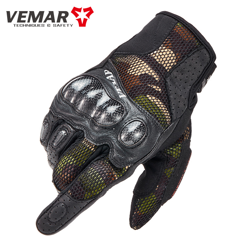MTB Fahrrad Reiten Vemar Handschuhe Moto-Cross Guantes Moto Offroad Enduro Zubehör Handschuh Motorradfahrer Männer Tarnung Luvas